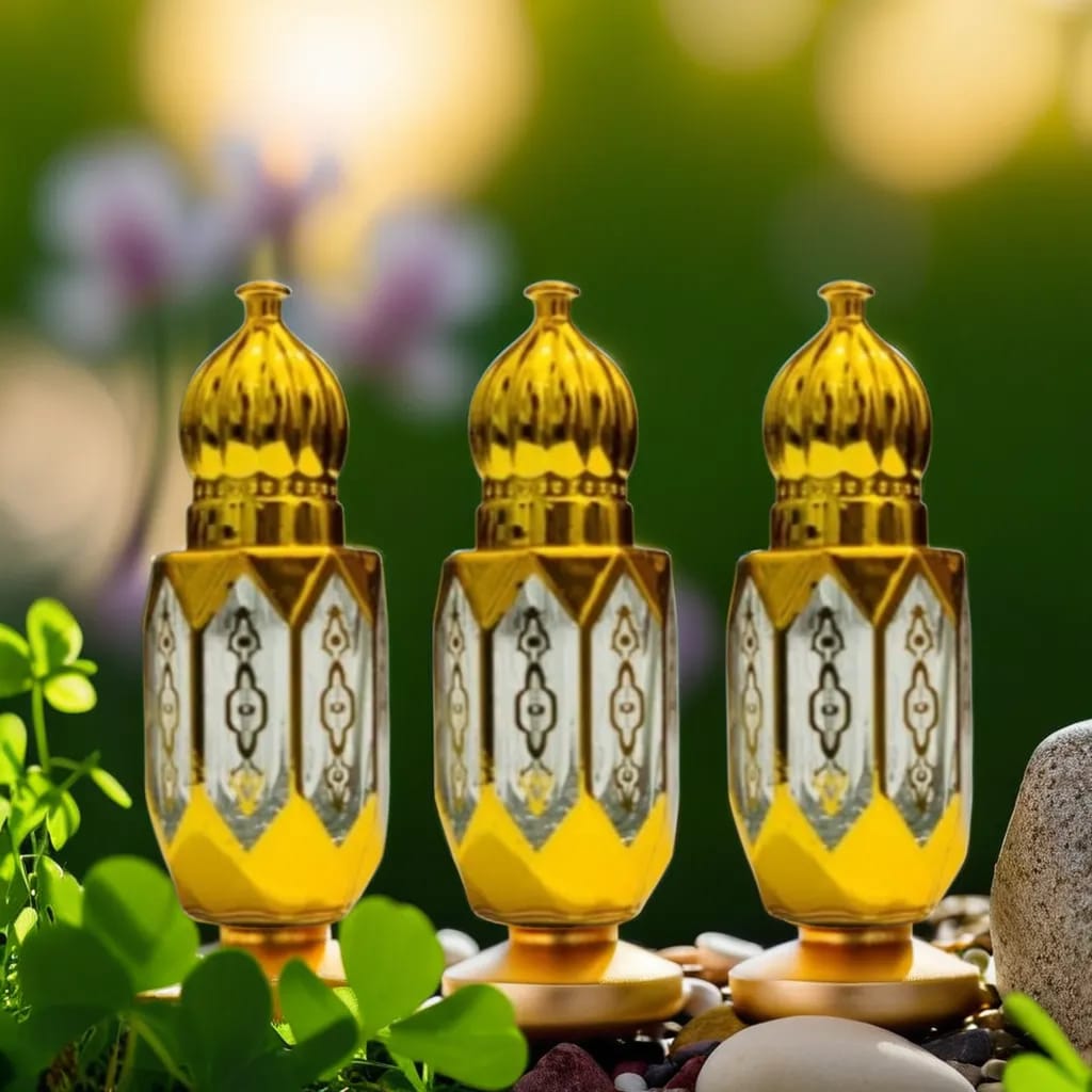 Titans 6 ml Trio Deal, Boom Shell, Amber Oud & Ghulaf E Kaaba